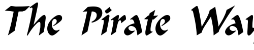 Font : Marlin-Condensed-Italic 2 Custom Text : The Pirate Way Test your own text here Click to download or to view this font on a tshirt that can be custom printed in Bali